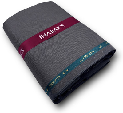 JHABAK'S Viscose Rayon Solid Trouser Fabric