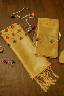 DEVANGI Art Silk Solid Salwar Suit Material