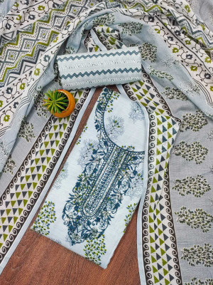 HMP Fashion Cotton Blend Floral Print Salwar Suit Material