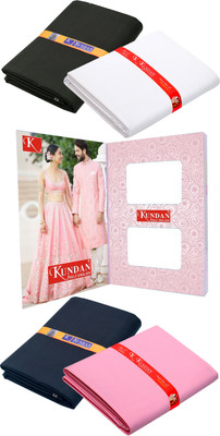 KUNDAN SULZ GWALIOR Polycotton Solid Shirt & Trouser Fabric