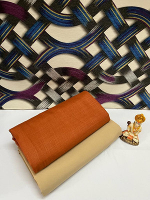 Jai Khodiyar Fashion Polycotton Solid Shirt & Trouser Fabric