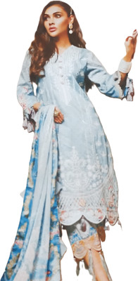 infinity style Pure Cotton Printed Salwar Suit Material
