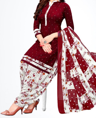 Caoimhe Crepe Printed Salwar Suit Material