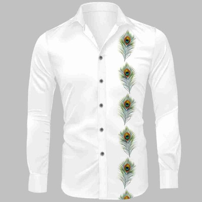Amaaniexportts Cotton Blend Printed Shirt Fabric