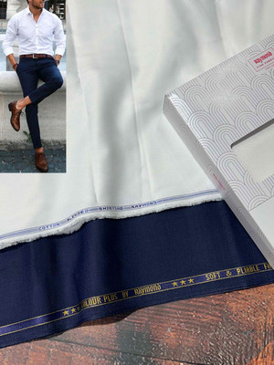 Raymond Pure Cotton Solid Shirt & Trouser Fabric