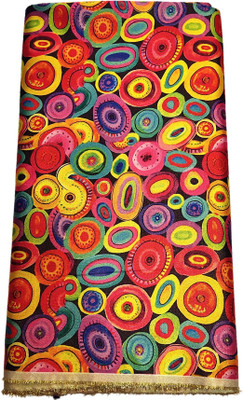 Rajani Silk Blend Self Design, Colorblock Blouse Material