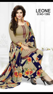 Rensil Crepe Printed Kurta & Patiyala Material