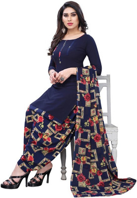 ANOKHISTYLE Crepe Printed Salwar Suit Material