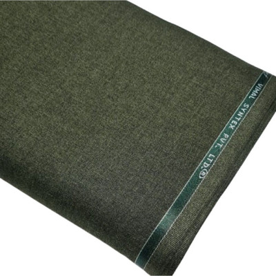VIMAL SUITING Polycotton Solid Trouser Fabric
