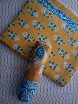 VEENA HANDICRAFT Pure Cotton Printed Salwar Suit Material