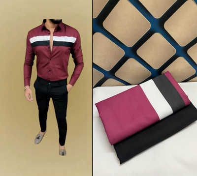 Jai Khodiyar Fashion Polycotton Printed Shirt & Trouser Fabric