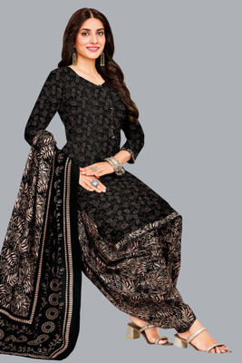 SHREE JEENMATA COLLECTION Pure Cotton Printed Salwar Suit Material