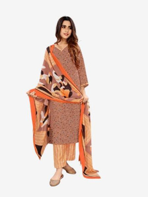 EverEthnic Pure Cotton Printed Salwar Suit Material