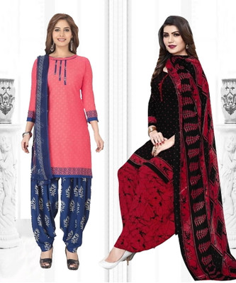 Priyashi Crepe Printed Salwar Suit Material