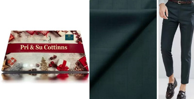 Pri & Su CottLinns Viscose Rayon Self Design Trouser Fabric
