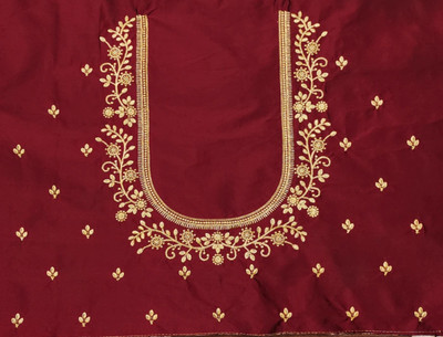 CORRECT CHOICE Cotton Silk Embroidered Blouse Material