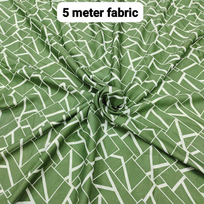 HOC Crepe Printed Gown/Anarkali Kurta & Bottom Material