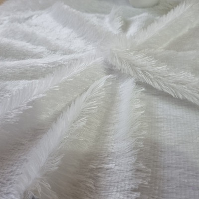 Wondershala Velvet Self Design Multi-purpose Fabric