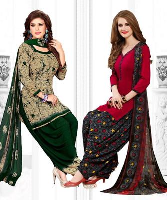 Priyashi Crepe Printed Salwar Suit Material
