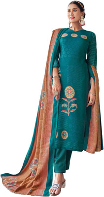 Rosaniya Wool Printed Salwar Suit Material