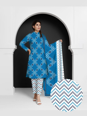 FlexFeb Viscose Rayon Printed Salwar Suit Material