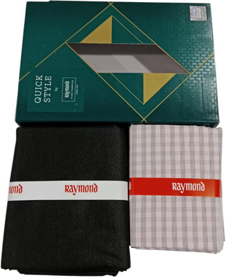 Raymond Cotton Blend Printed Shirt & Trouser Fabric