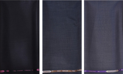 KUNDAN SULZ GWALIOR Polycotton Self Design Trouser Fabric