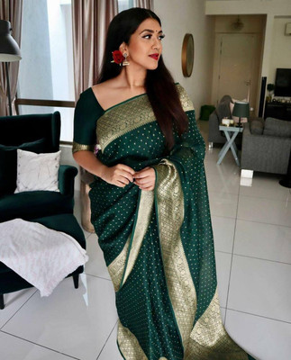 PITHAVADIWALA Jacquard Self Design Blouse Material