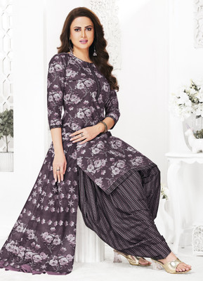 Simmu Pure Cotton Floral Print Salwar Suit Material