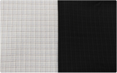 Arvind Pure Cotton Checkered Shirt & Trouser Fabric