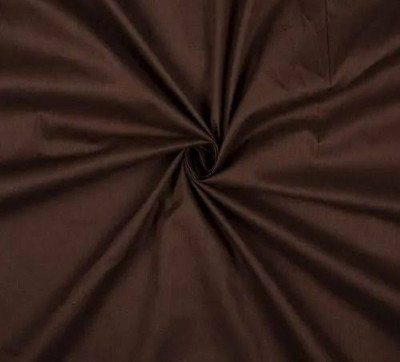 UM CREATIONS Satin Solid Shirt Fabric