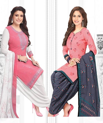 Nirvaan Crepe Printed Salwar Suit Material