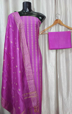 Aamir Fashion Textile Cotton Silk Self Design Kurta & Churidar Material