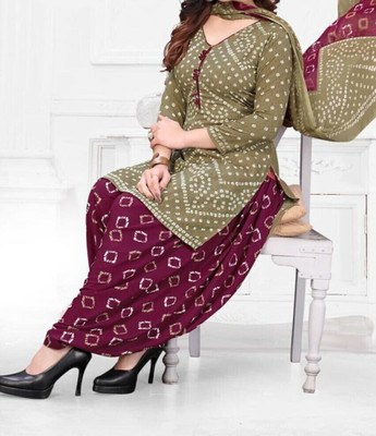 Payal Creation Crepe Printed Salwar Suit Material
