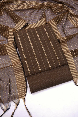 ALL IN ONE Cotton Blend Printed Kurta & Churidar Material