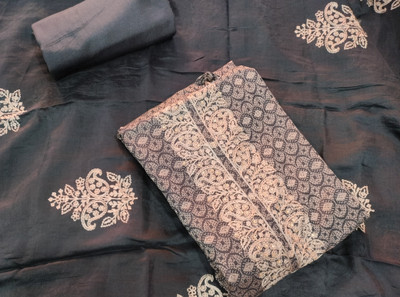 Krishivsale Cotton Blend Printed Salwar Suit Material