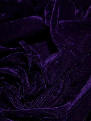DCPL VELVET CREATION Velvet Solid Blouse Material