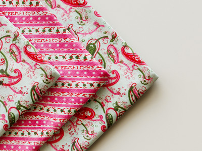 Mdattire Cotton Blend Printed Suit Fabric