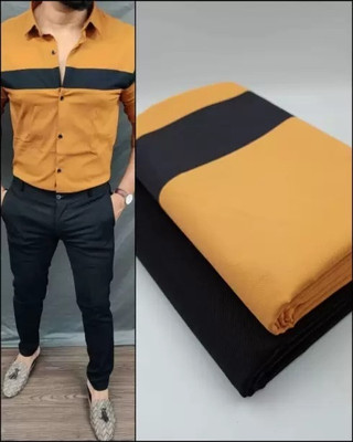 Rekag Cotton Blend Solid Shirt & Trouser Fabric