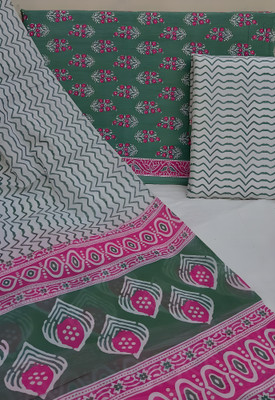 VEENA HANDICRAFT Pure Cotton Printed Salwar Suit Material