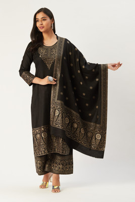 HouseOfCommon Wool Self Design Kurta & Palazzo Material