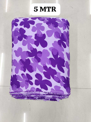 UNIQUE ENTERPRISE Crepe Solid, Printed Kurta Fabric