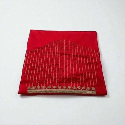 ELENZA FASHION Cotton Silk Embellished Blouse Material