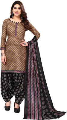 Rajnandini Cotton Blend Printed Salwar Suit Material