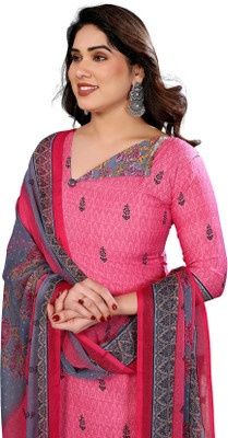 Priyashi Crepe Printed Salwar Suit Material