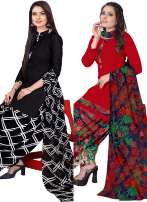 HouseOfCommon Cotton Blend Printed Salwar Suit Material