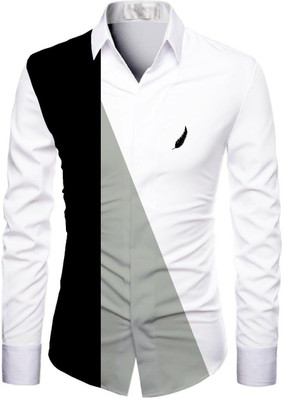 Amaaniexportts Polycotton Colorblock Shirt Fabric