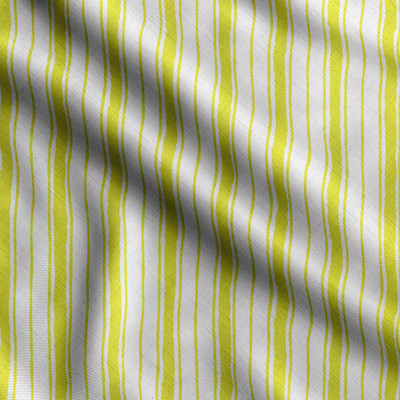 Soimoi Pure Cotton Striped Multi-purpose Fabric