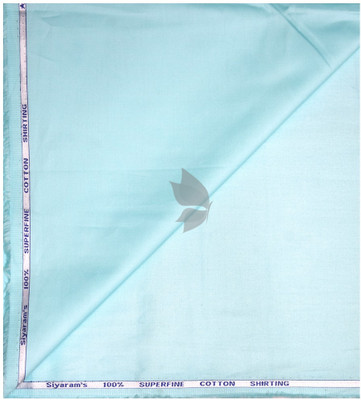 Siyaram's Pure Cotton Solid Shirt Fabric