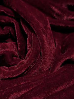DCPL VELVET CREATION Velvet Solid Blouse Material